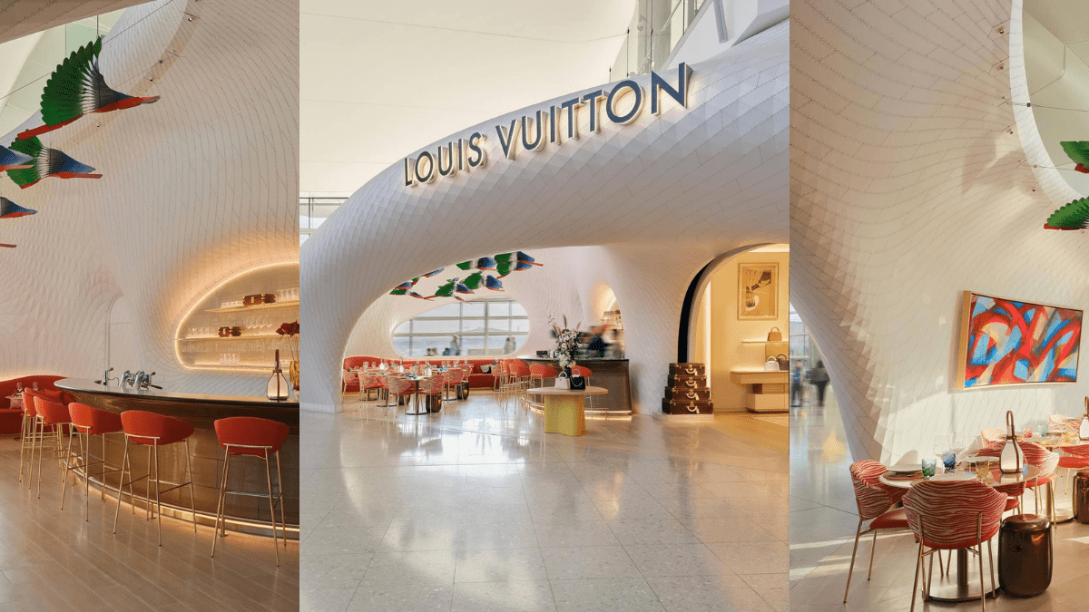 Кафе Louis Vuitton в аэропорту Хитроу